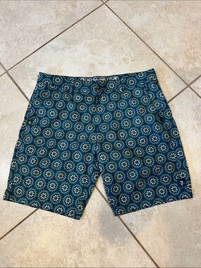William Murray Golf Swim Hybrid Shorts Mens 34 Floral Print